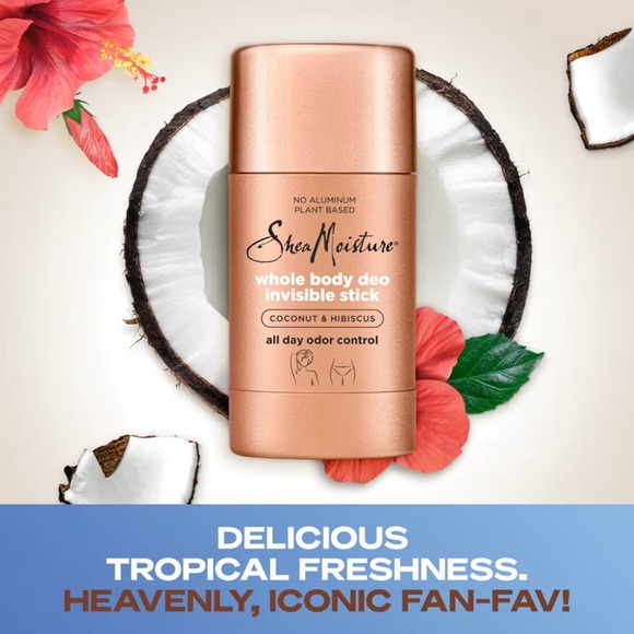 Shea Moisture | Whole Body Deodorant, in Coconut & Hibiscus, 2 pack NWT - Picture 6 of 7